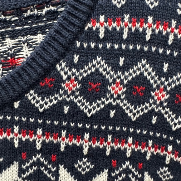 NWOT J. Crew Navy and White Crewneck Sweater - Size XL - Picture 8 of 9